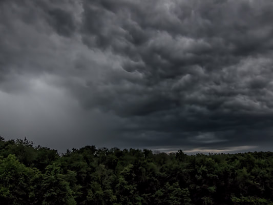 Storm clouds in horizon Picture